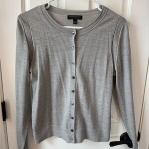 Banana Republic Gray Cardigan Sweater